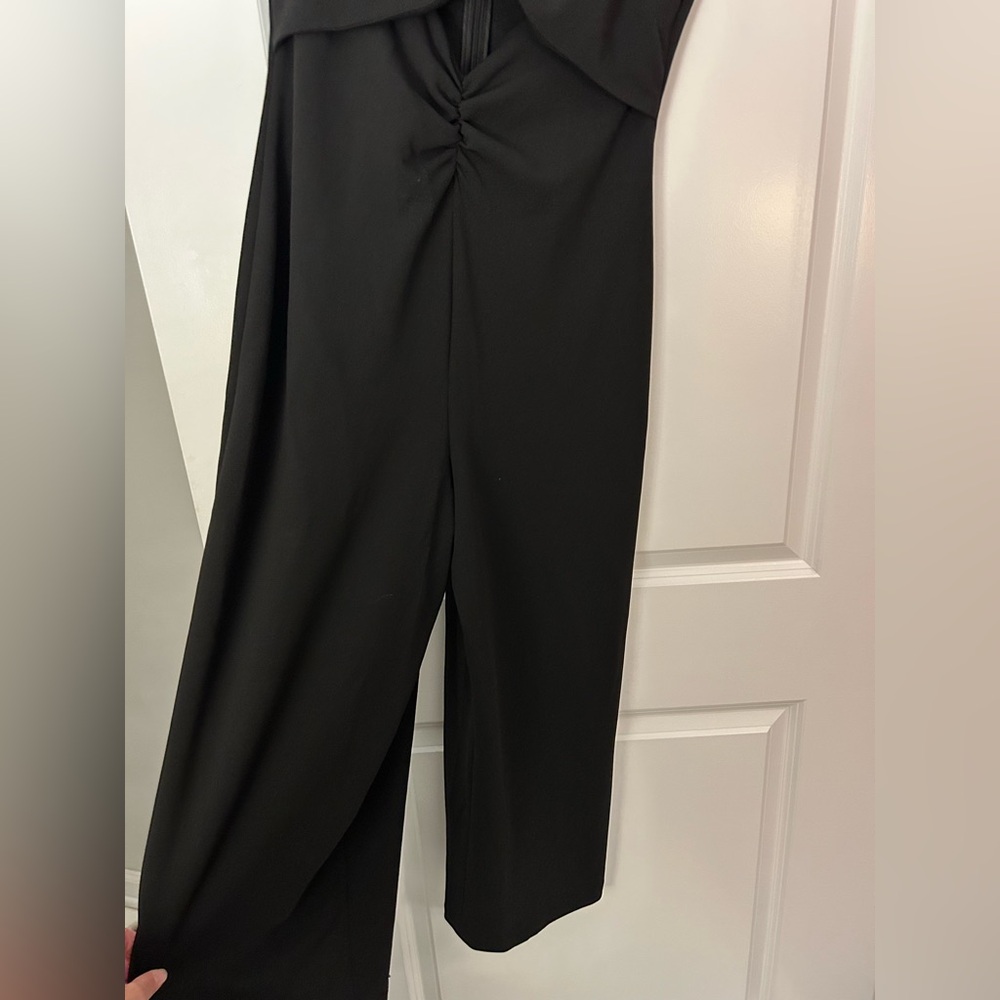 Calvin Klein women’s Black Sleeveless Pants One Piece Jumpsuit - Picture 3 of 4
